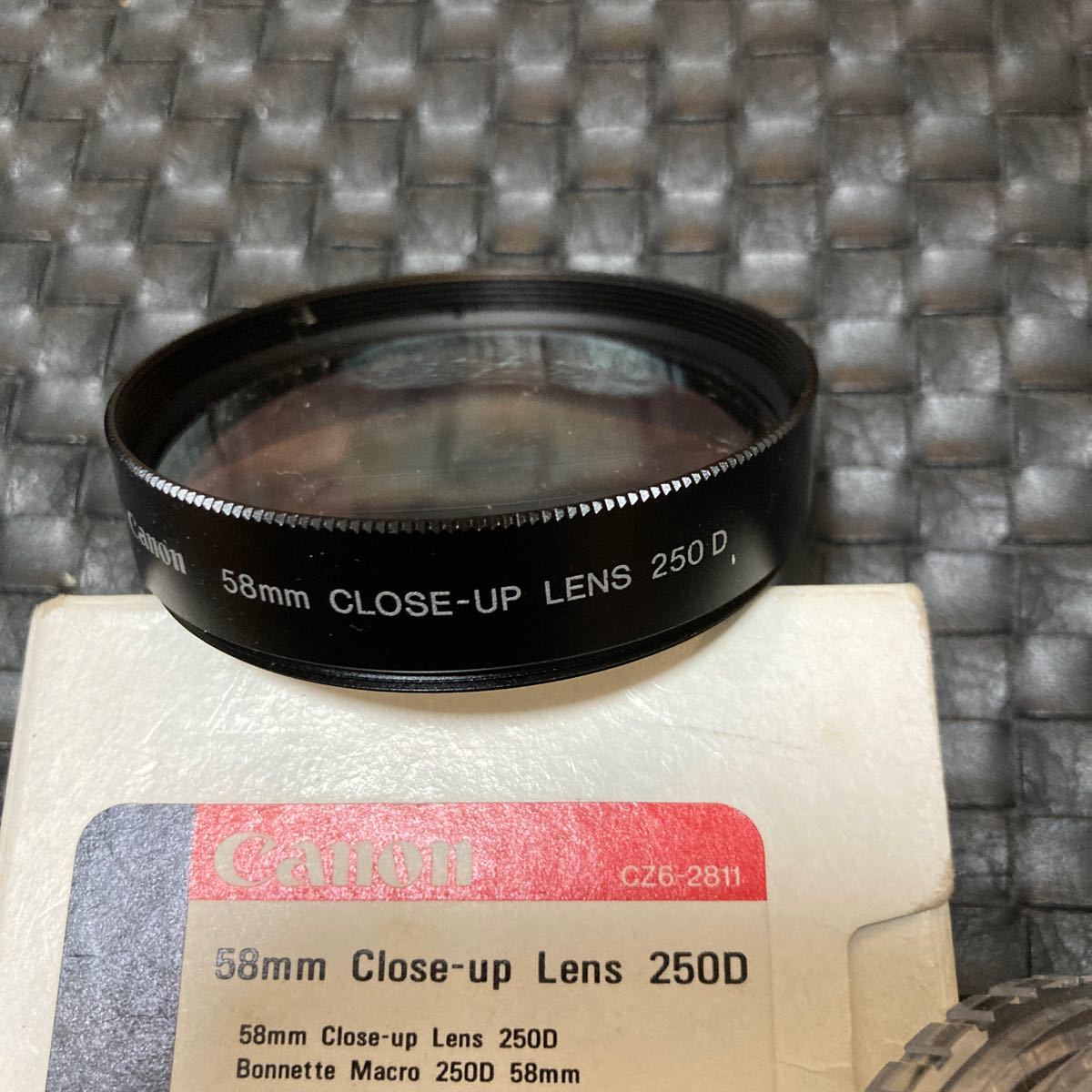 【送料無料】CANON CLOSE-UP LENS 250 D 58mm JAPAN_画像5