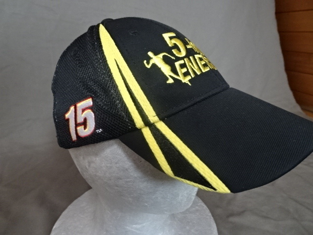 激レア NASCAR参戦【CHASE SPRINT CUP 2002】【Michael Waltrip Racing】【5-hours ENERGY NASCAR NO.15】 ロゴ刺繍入りキャップ中古良品_画像4