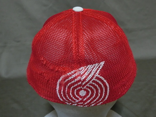 【多少難あり】激レア adidas NBAバスケ ポートランドトレイルブレイザーズ【Portland Trail Blazers】【RIP CITY】ロゴ刺繍入りCAP 中古品_画像5