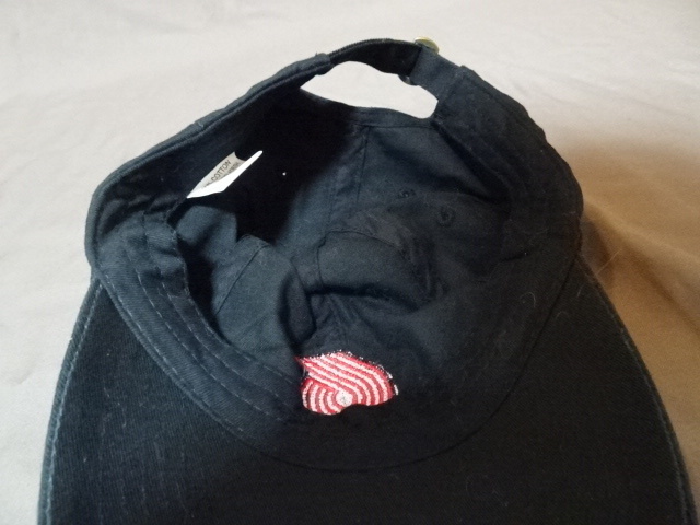 激レア USA購入 NBA ポートランド トレイルブレイザーズ【Portland TrailBlazers】スタジアムスポンサー【MODA】ロゴ刺繍入りCAP 中古良品_画像8