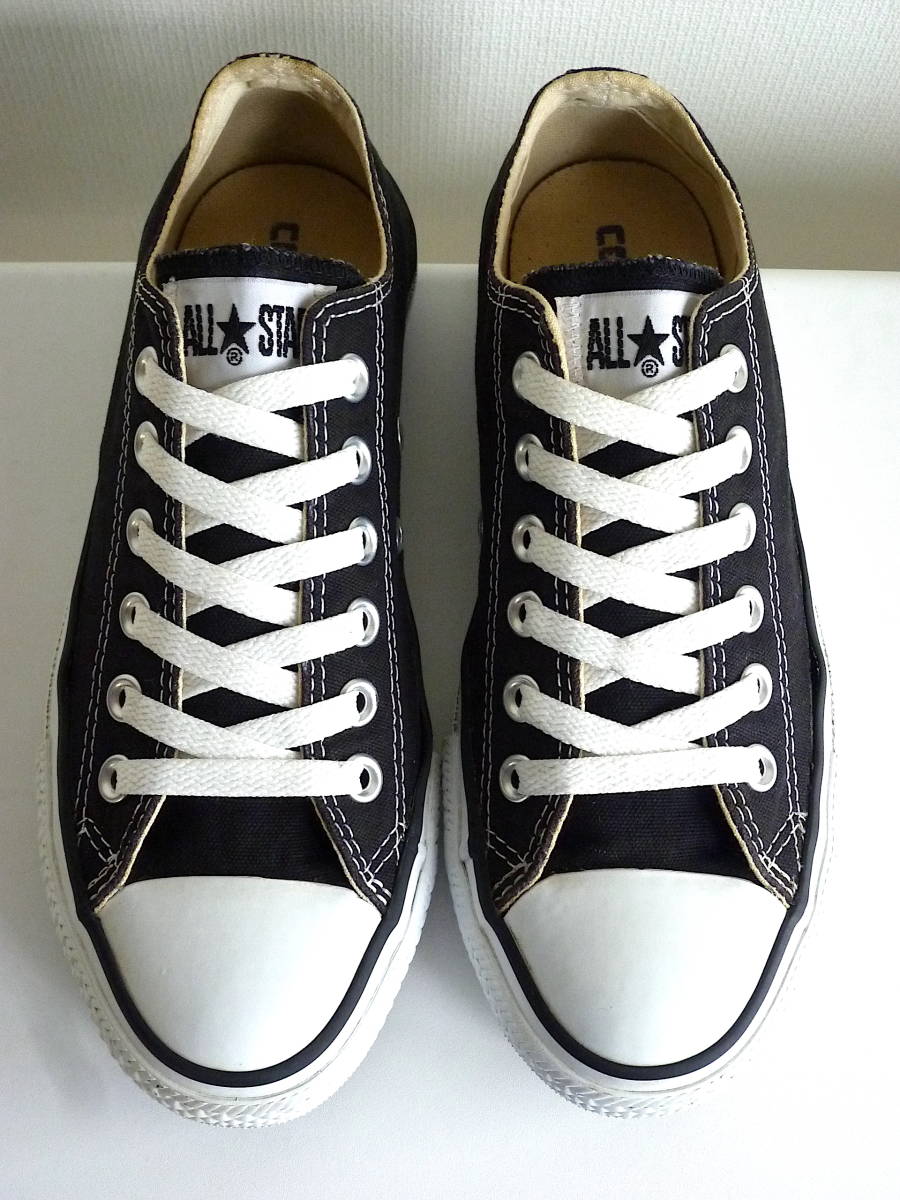 CONVERSE ALL★STAR　コンバース オールスター ローカット〈 24.5cm　5.5インチ 〉ブラック　美品_画像6