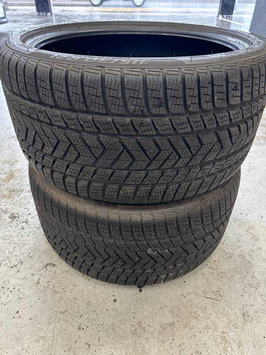 【美品】992カレラ リア用 PIRELLI SOTTOZERO 3 315/30R21 105V 2022年製 スタッドレスタイヤ２本セット_画像10