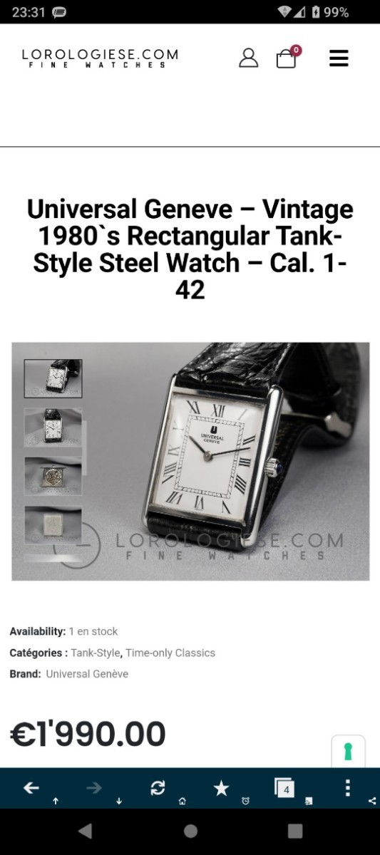 ユニバーサルジュネーブ UNIVERSAL GENEVE 手巻き ヴィンテージ ユニバーサルジュネーブ UNIVERSAL GENEVE 手巻き ヴィンテージ