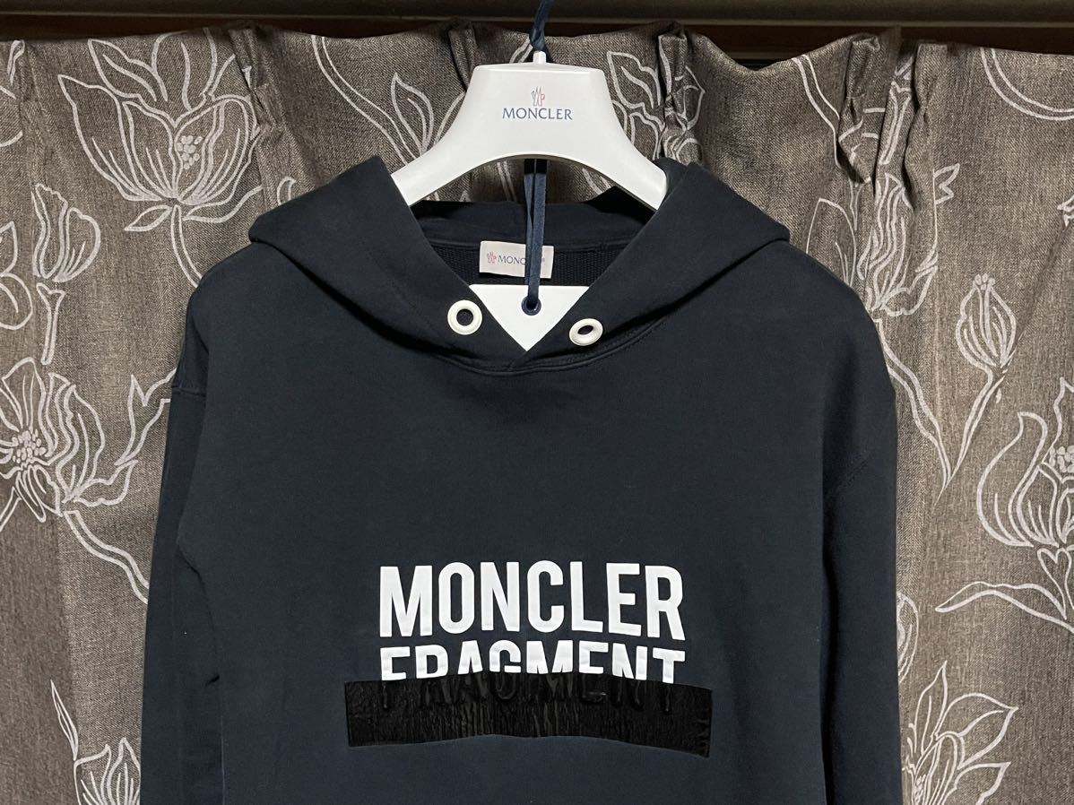 希少★国内正規品 モンクレール ジーニアス フラグメント MONCLER FRAGMENT パーカー 定価12万円 藤原ヒロシ FRGMT 19SS E109U8003750_画像2