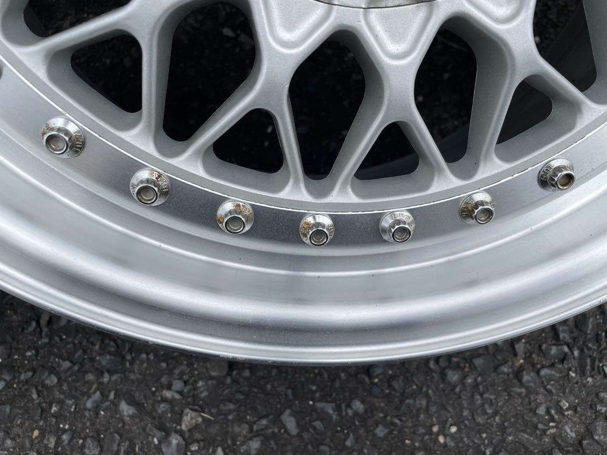 純正輝きです！目立つガリ傷無し！人気のＢＢＳ！カスタム軽カーやコンパクトカーに！BBS RS 15X6.5J＋36 PCD100_画像10