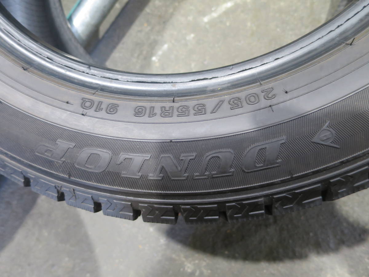 バリ山 205/65R16 91Q ◆ダンロップ WINTER MAXX WM02◆ 4本 B1458 スタッドレス_画像10