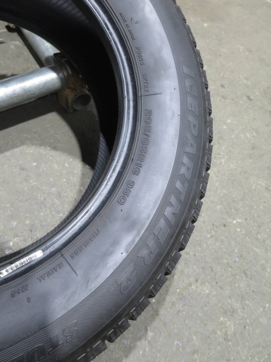 18年製 205/65R16 95Q ◆ブリヂストン ICEPARTNER2◆ 4本 B1544 スタッドレス_画像10