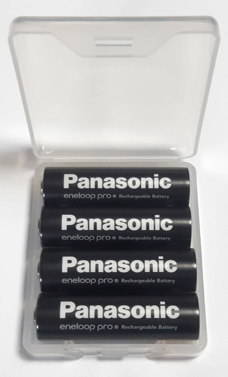 Panasonic　eneloop　pro　ハイエンドモデル　BK-3HCD　単3形4本1ケース_画像1