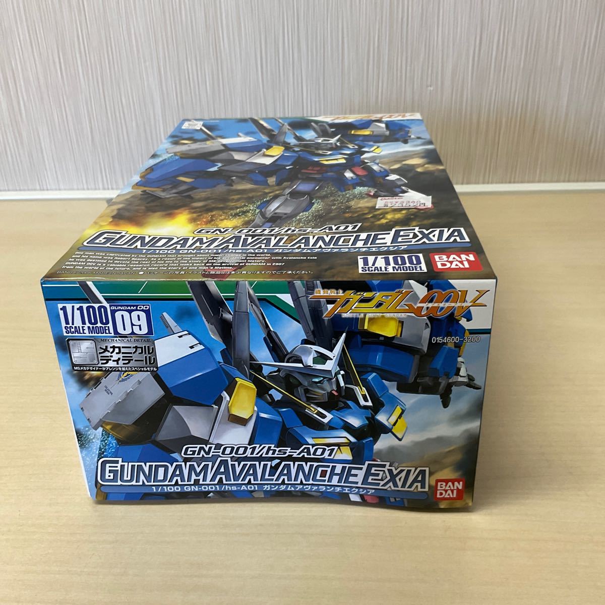 ■GA862-80S GN-001/hs-A01 ガンダム アヴァランチ エクシア 1/100スケール 機動戦士ガンダム00 09 機動戦士ガンダム00V未組立バンダイ _画像2