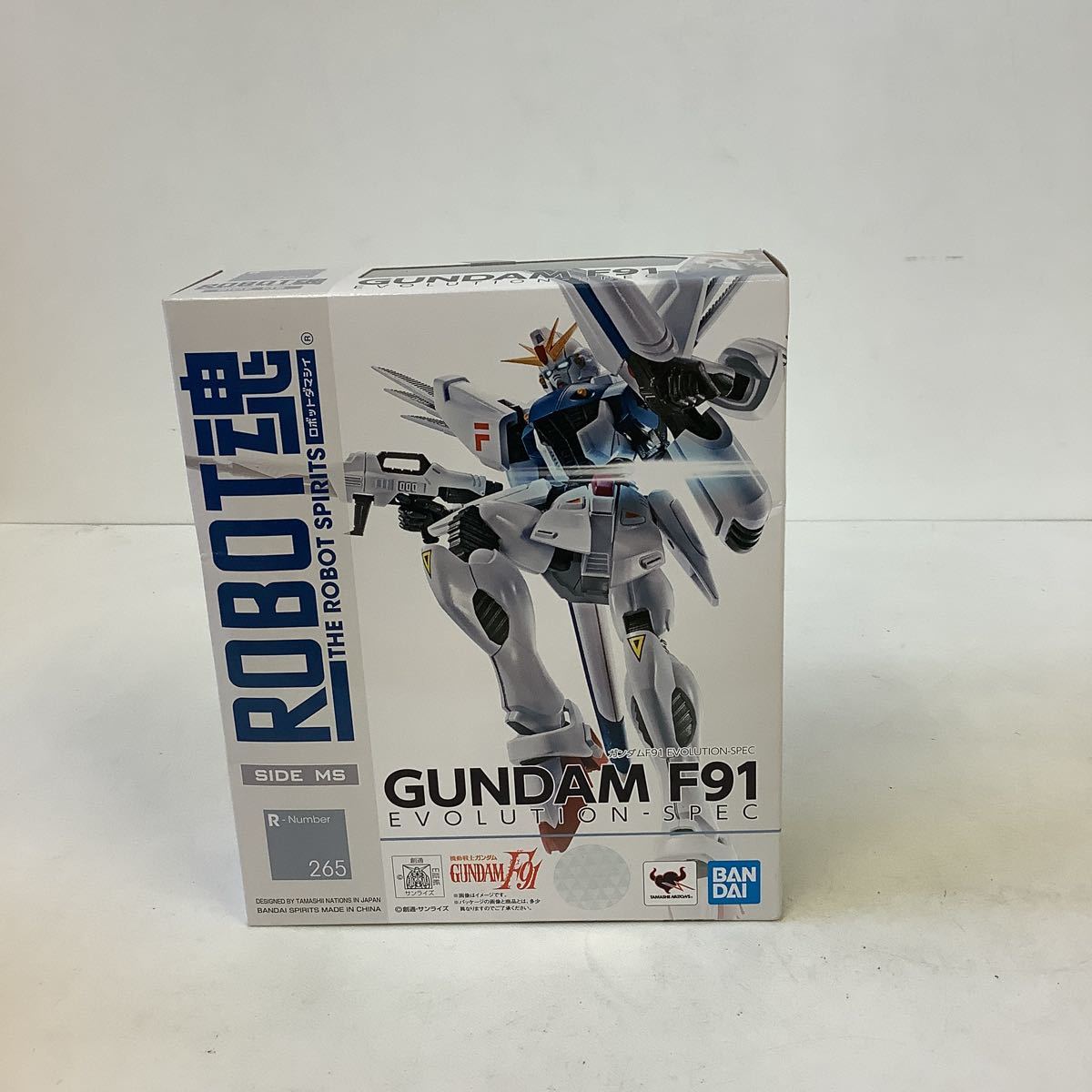 ◯GA545-60TA3【埼玉発】ROBOT魂 機動戦士ガンダムF91 ガンダムF91 EVOLUTION-SPEC ABS&PVC製 塗装済み可動フィギュア_画像1