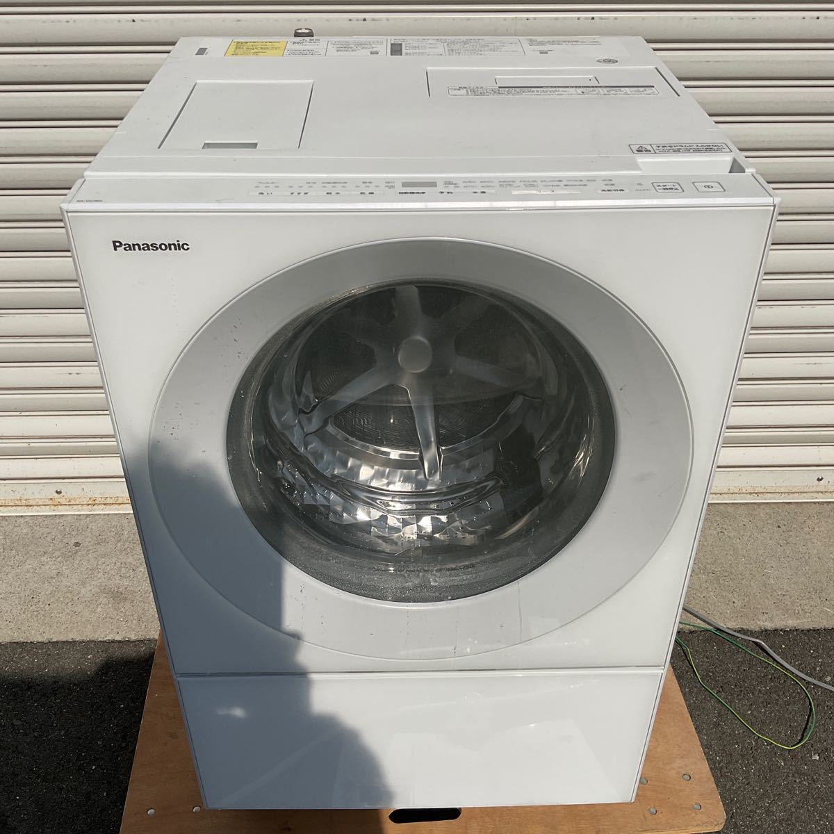 営MK58-K240T Panasonic ドラム式洗濯乾燥機 NA-VG740L 2020年製 通電確認済み 動作未確認_画像3