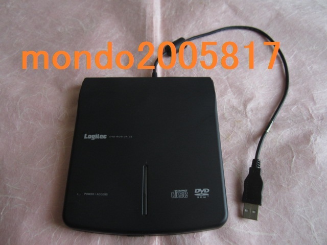 ■■■■Logitec DVD-ROM DRIVE USBドライブ■■■■_定形外発送可能♪