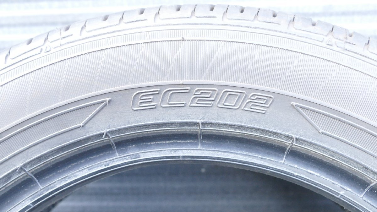 R5551IS ダンロップ EC202 155/65R14 75S 14インチ サマータイヤ 22年製 1本_画像7