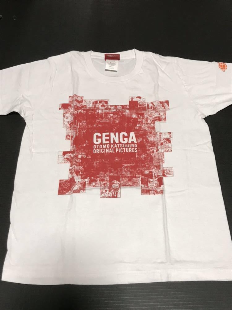 AKIRA Akira large ...GENGA exhibition staff T-shirt new goods not yet have on S size not for sale 