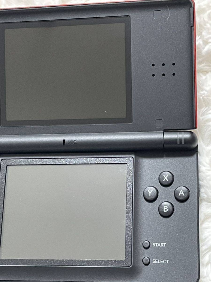 超美品 動作確認済 Nintendo DS Lite 任天堂 ニンテンドーDS lite クリムゾンブラック 充電器付き 送料230円~_画像7