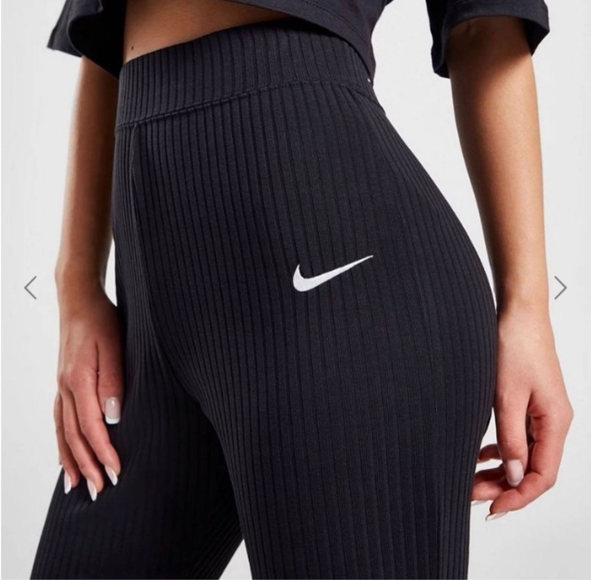 早い物勝ち】NIKE レディース ロングパンツ フレアパンツ レギンス 黒