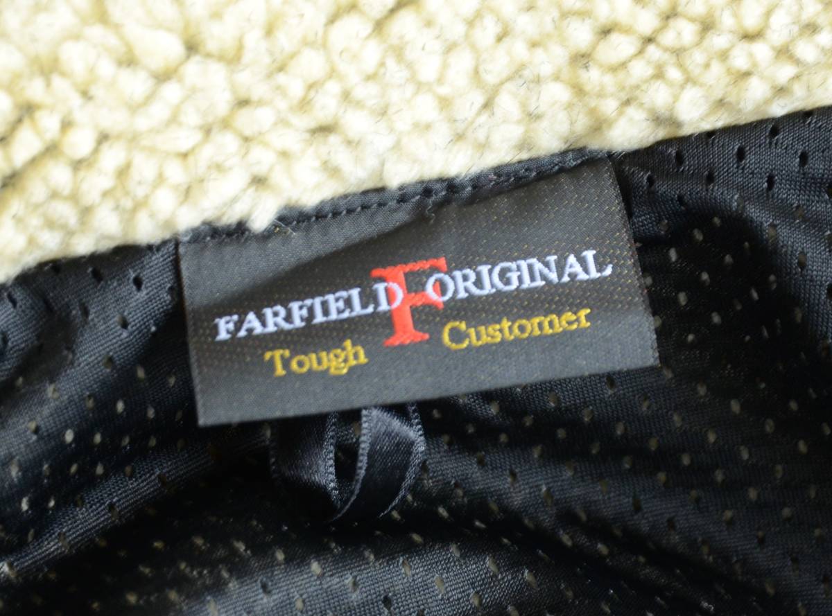 未使用 UK製 FARFIELD ボア 半袖 ジャケット ベスト size 4 ナチュラル_画像5