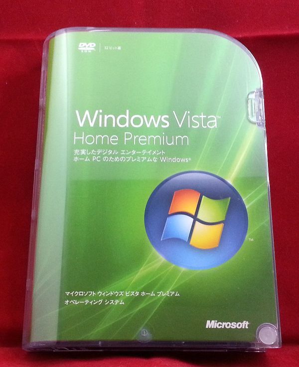 ●製品版●Windows Vista Home Premium 32bit●新規インスト●_画像1