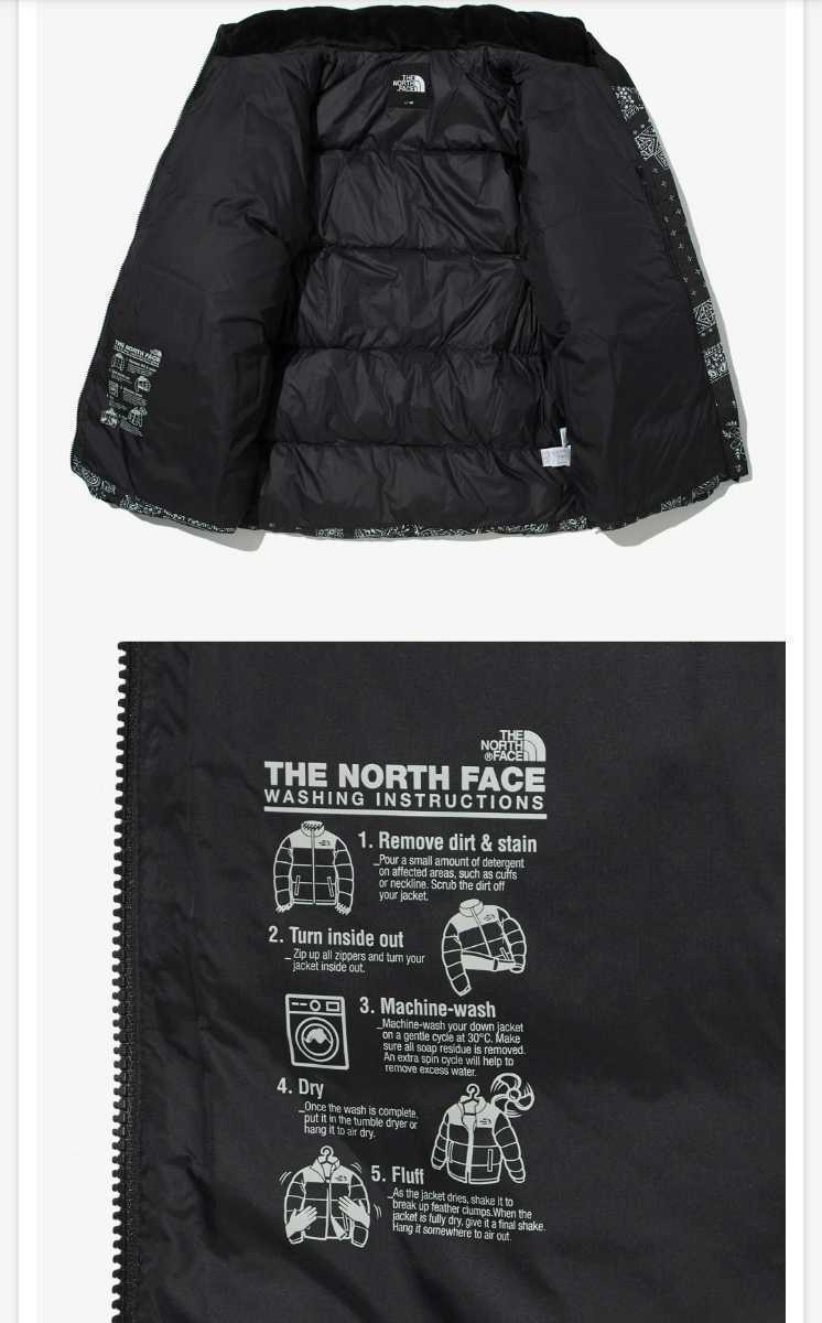 THE NORTH FACE　ノースフェイス　新品　ダウンジャケット　ペイズリー　M_画像8