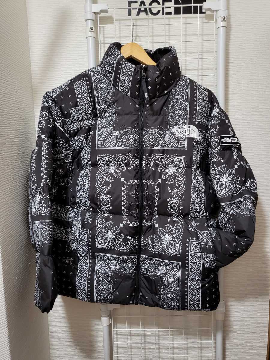 THE NORTH FACE　ノースフェイス　新品　ダウンジャケット　ペイズリー　M_画像10