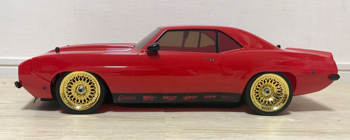 Losi 1969 シボレー カマロ V100 RTR カスタムホイール付 未走行 レストモッド アメ鍛 アメ車 シェビー V8