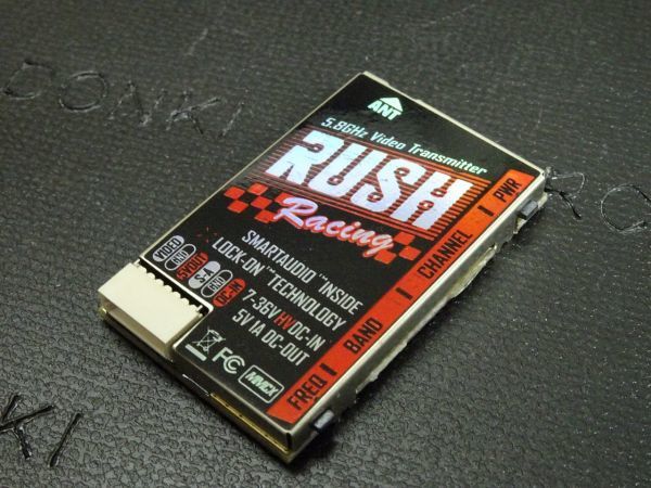 RUSHタンクレーシングVTX 5.8Gスマートオーディオビデオトランスミッタ20/50/200 / 500mW RCドローンマルチローター_画像4