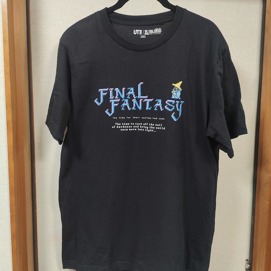 【送料無料】 UNIQLO ファイナルファンタジー 35周年 UT 2枚セット Lサイズ FF Tシャツ_画像2