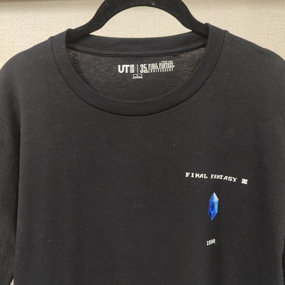 【送料無料】 UNIQLO ファイナルファンタジー 35周年 UT 2枚セット Lサイズ FF Tシャツ_画像7