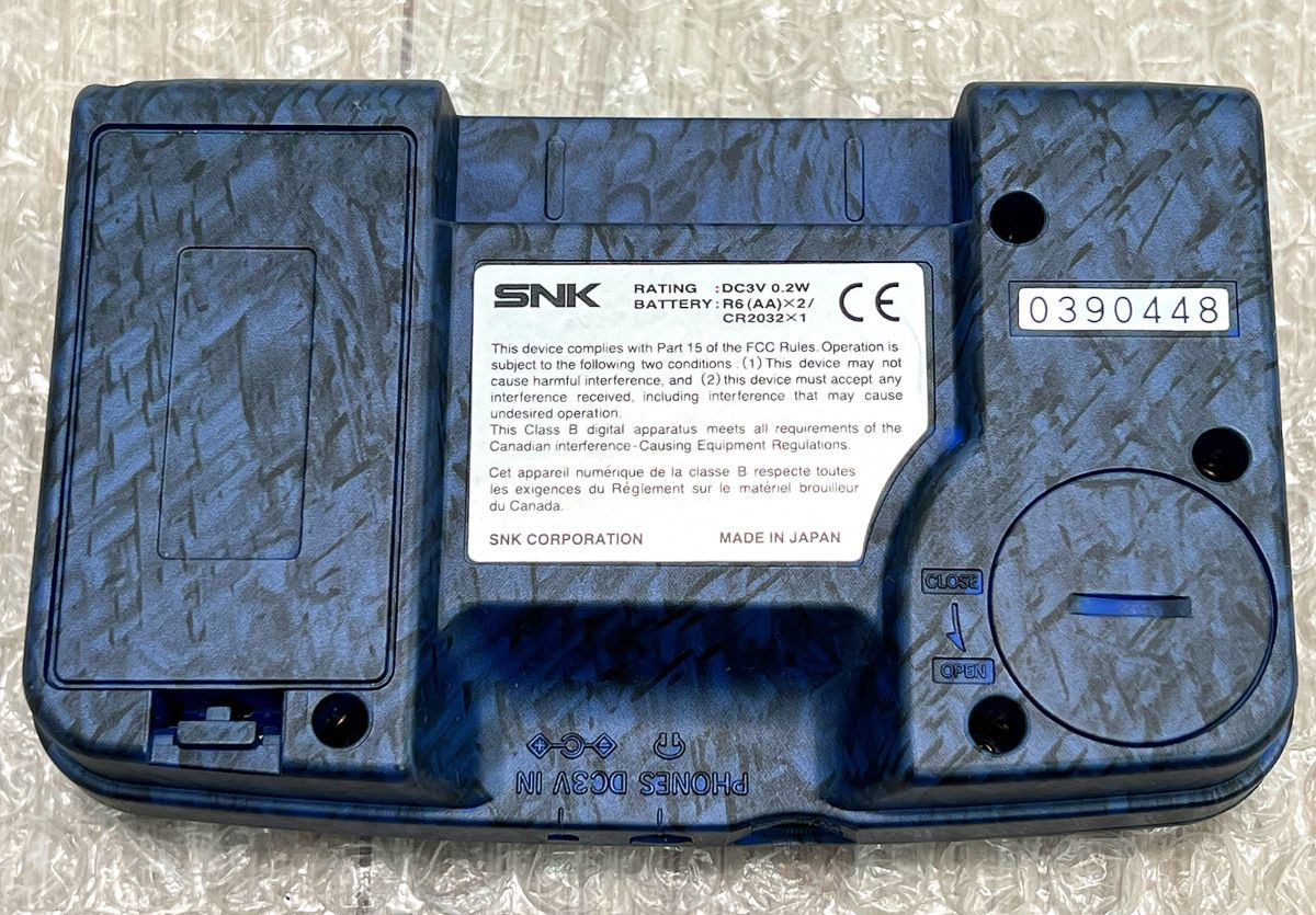 極美品・動作確認済み〉NEO GEO Pocket Color ネオジオポケットカラー