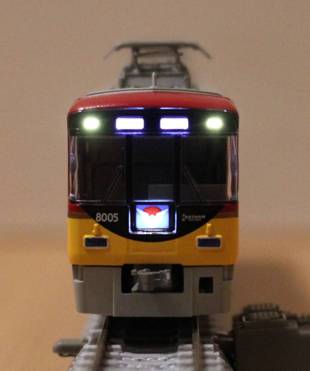 【新古難あり】MicroAce A-2859　京阪電鉄　8000系　プレミアムカー　8両セット_画像6