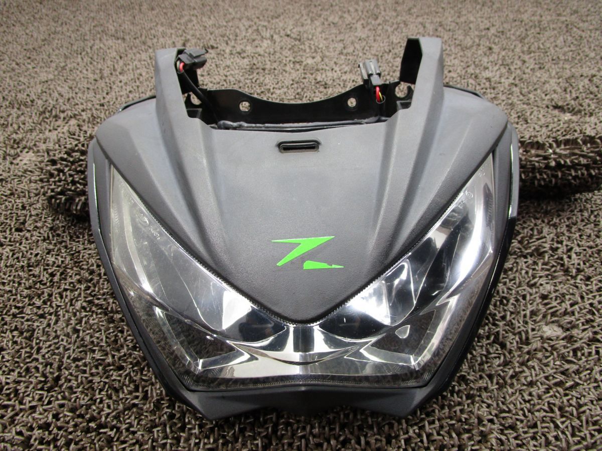 Z250 ヘッドライト ▲H609！ER250C カワサキ 【 EX250LE 】 動画有_Z250