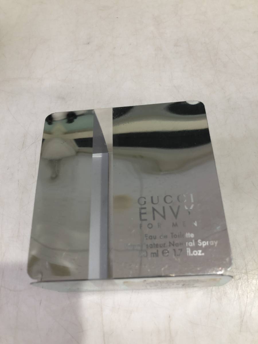 HB8612　GUCCI グッチ envy エンヴィ for men 50ml gucci　 香水 フレグランス オードトワレ スプレー_画像7