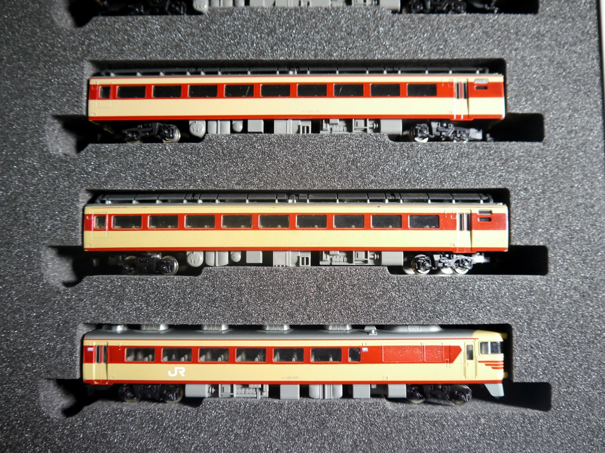 鉄道模型 Nゲージ TOMIX トミックス 92616 国鉄 JR JR181系 特急ディーゼルカー 6両セット_画像4
