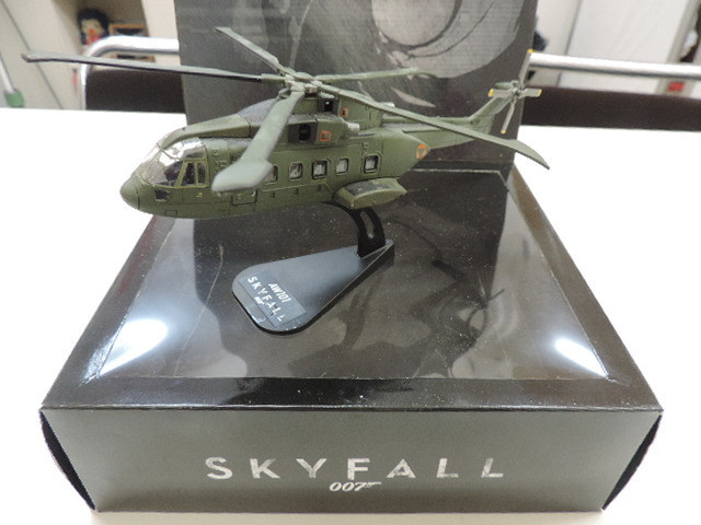 ★ＡＷ１０１　ＳＫＹＦＡＬＬ　００７★　ＡｇｕｓｔａＷｅｓｔｌａｎｄ　ＩＴＡＬＥＲＩ　１/１００　ＭａｄｅｉｎＰＲＣ　極美品_画像7