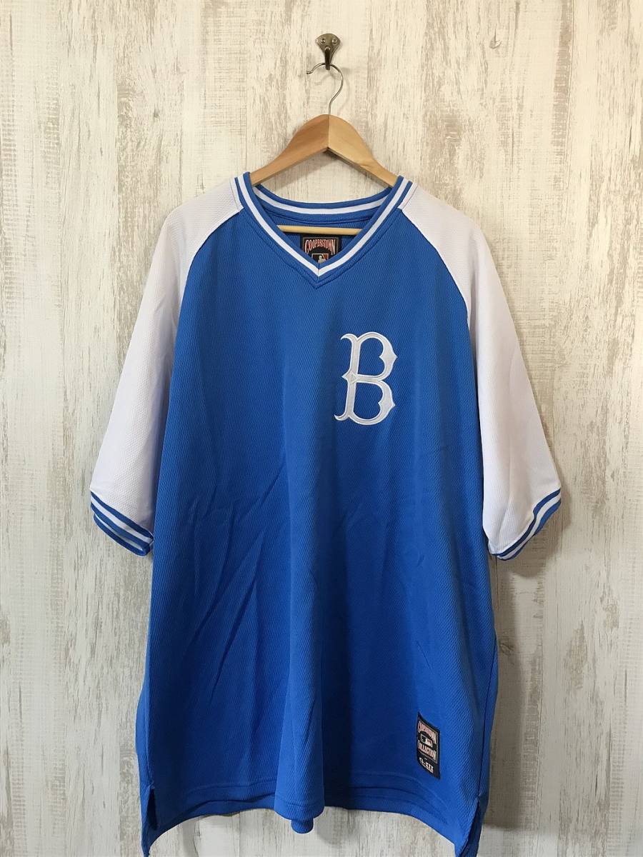 365☆【MLB ロサンゼルス ドジャース ALL STARS 41 チームシャツ】GOO PERSTOWN GOLLEGTION メジャーリーグ XXXL_画像2