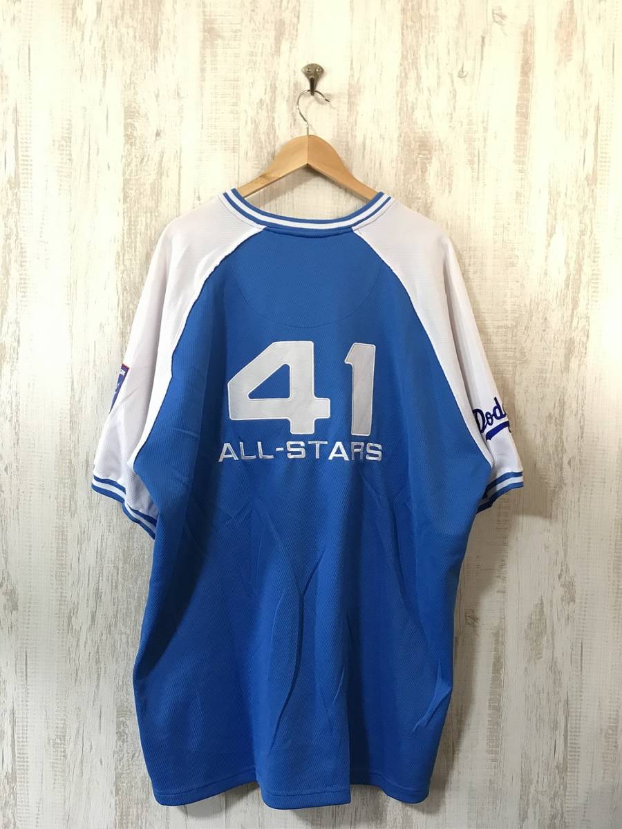 365☆【MLB ロサンゼルス ドジャース ALL STARS 41 チームシャツ】GOO PERSTOWN GOLLEGTION メジャーリーグ XXXL_画像3