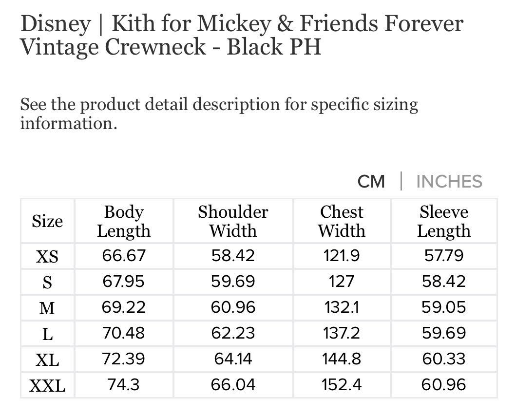 Disney Kith for Mickey Friends Forever Vintage Crewneck Disney Kith for Mickey Friends Forever Vintage Crewneck
