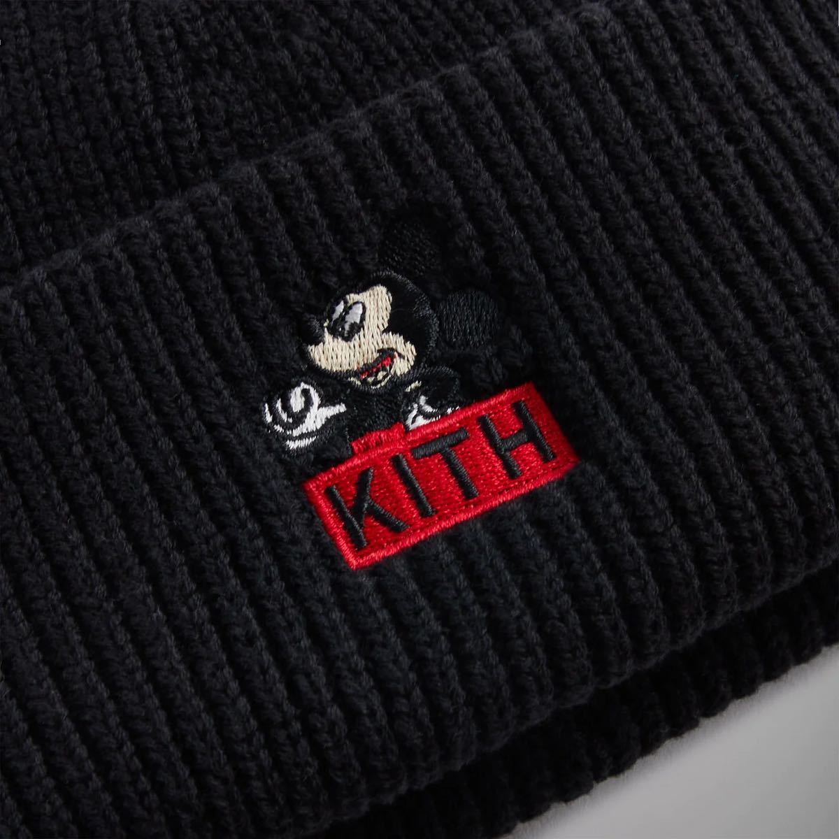 Disney | Kith for Mickey & Friends Mickey Mia Beanie Black キス ディズニー ミッキー フレンズ ミア ビーニー ブラック_画像4