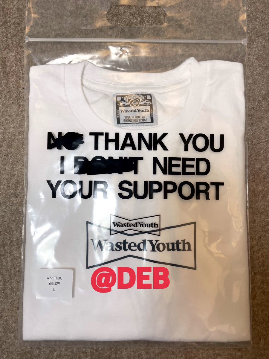 直営店に限定 ラスト1点！Wasted Youth T-Shirt OTSUMO PLAZA - トップス