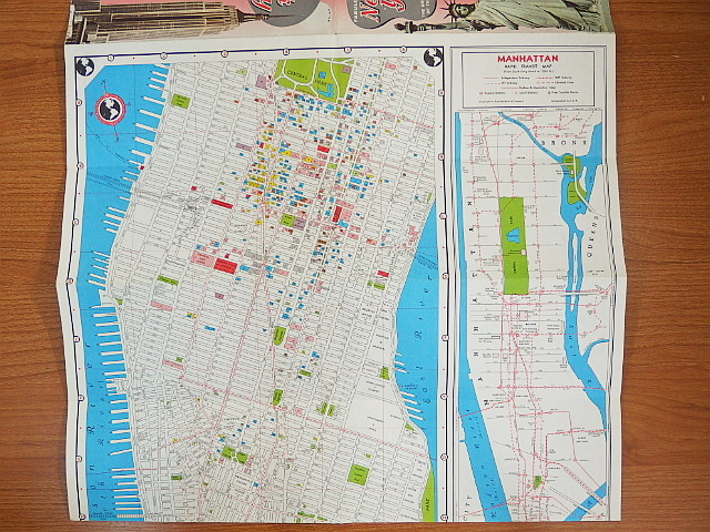 ニューヨーク ストリートガイドマップ