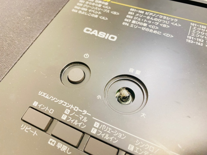 CASIO CTK-4400 / カシオ 電子ピアノ キーボード 61鍵盤 2017年製【現状品】♪_画像4