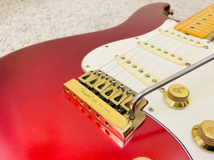 【激レア】Fender USA The STRAT Candy Apple Red / フェンダー ストラト1980年製 [約5.12kg] 歳末セール【現状品】♪_画像4