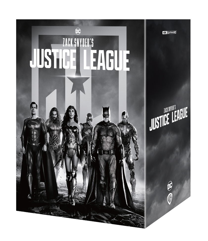 ジャスティス・リーグ: Zack Snyder's Cut 4KUHD+BD スチールブック 1-Click Box [Blu-ray] Steelbook - numbered (Import)_画像1