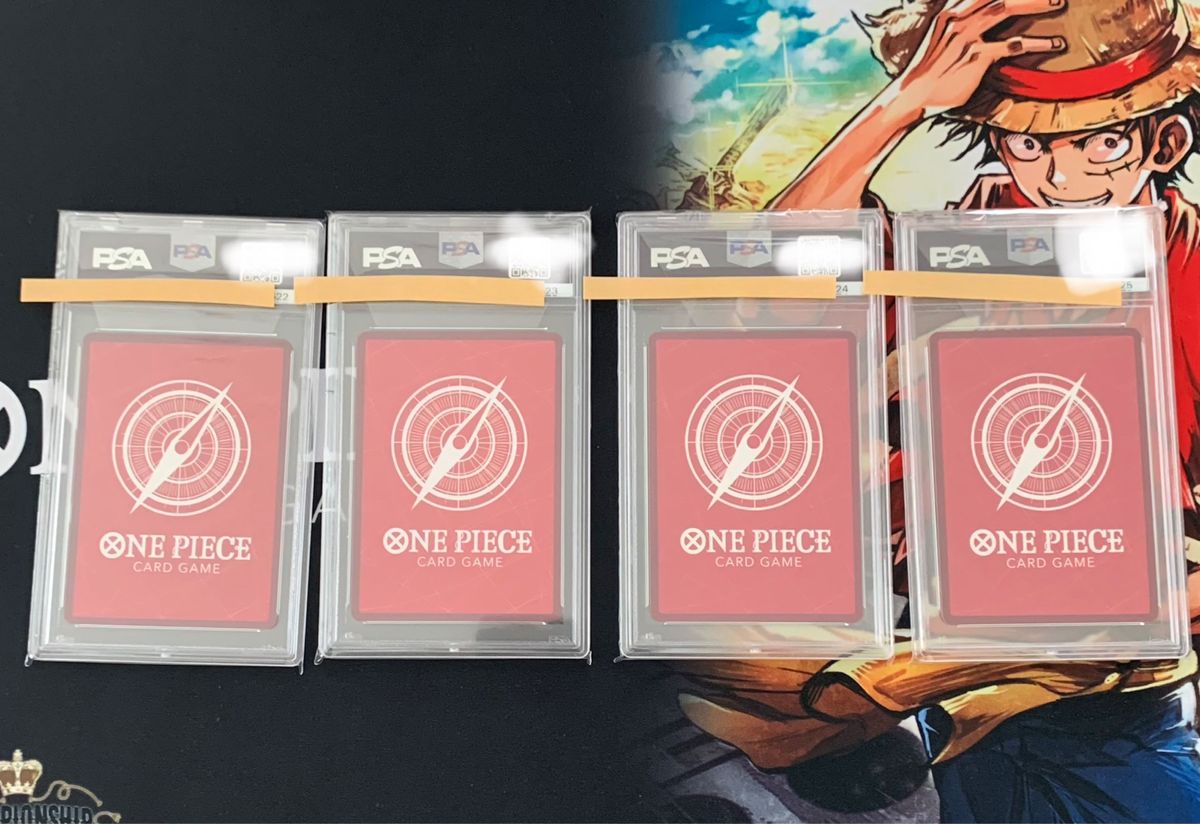 ワンピース カード リーダーパラレル PSA10 ロー ルフィ サンジ ワンピース カード リーダーパラレル PSA10 ロー ルフィ サンジ