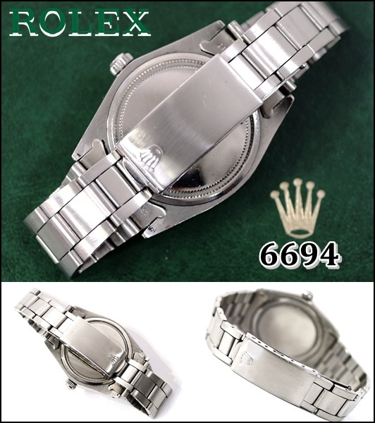 ROLEX6694【シルバーダイヤル】オイスターデイト 1972年 Vintage 手巻 【OH済】_画像7