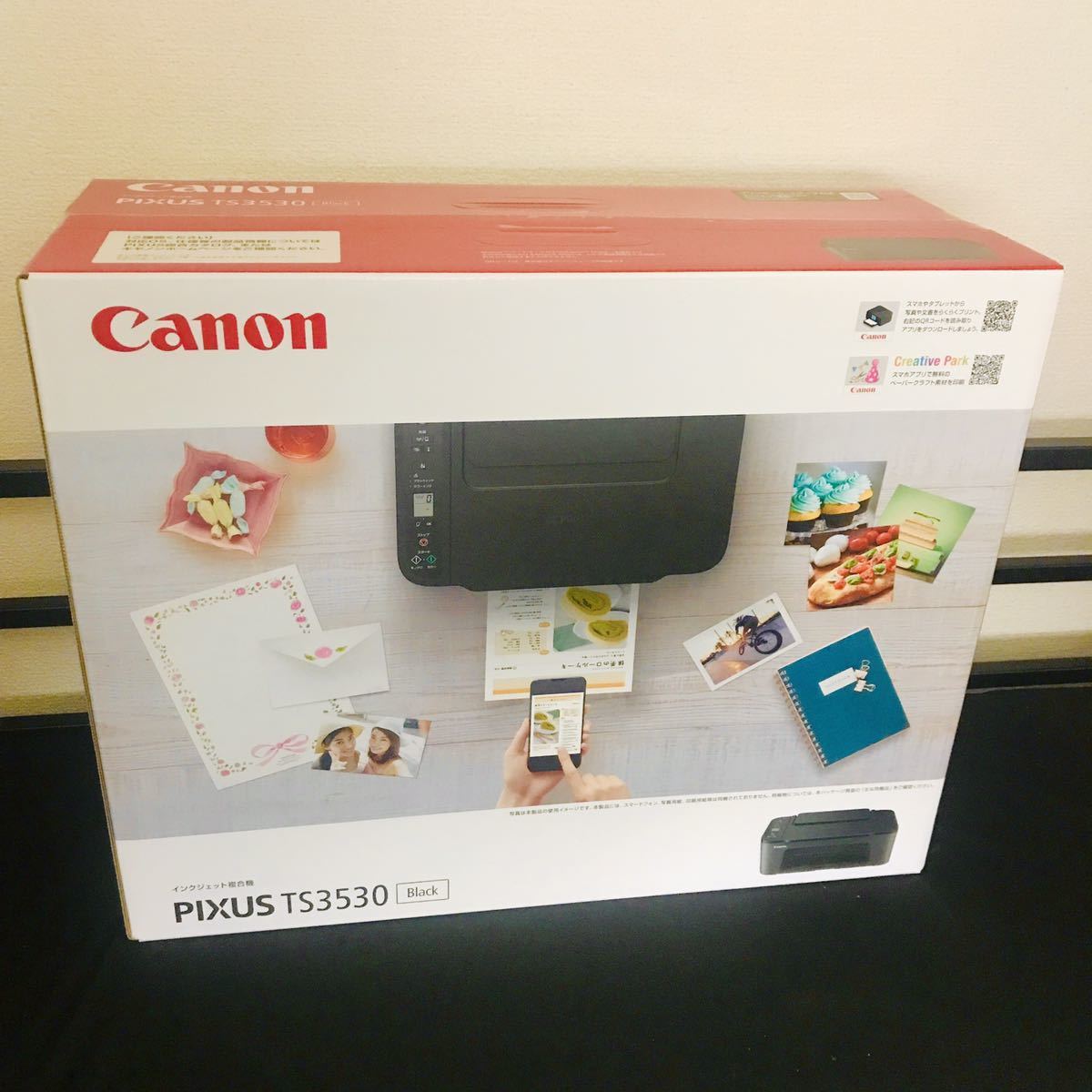 ★在庫調整セール！★ 新品未使用 キャノン プリンター 本体 CANON TS3530 PIXUS 印刷機 コピー機 複合機 スキャナー　送料無料_画像7