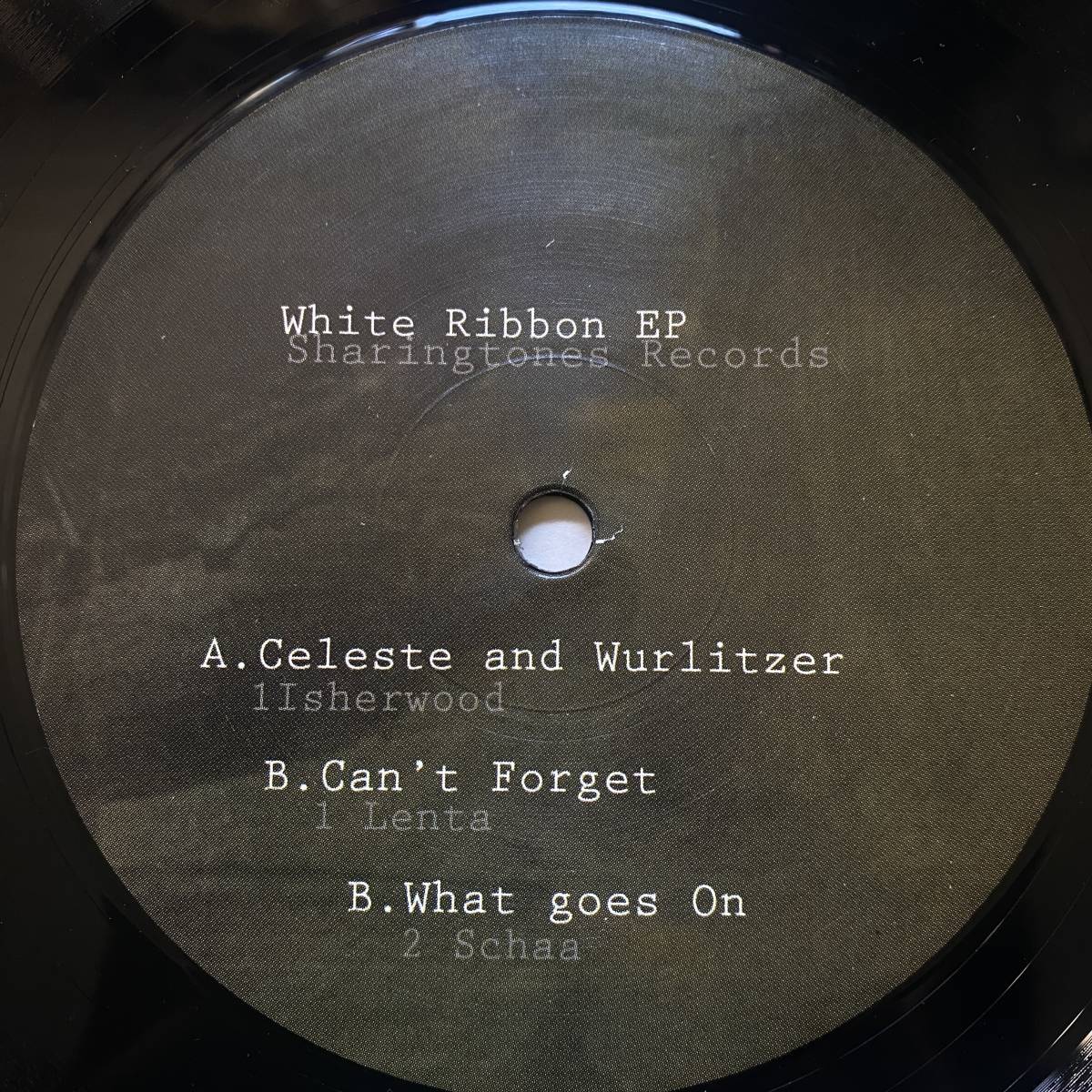 [Dub, House, Minimal] 12'' / Various - White Ribbon / Sharingtones STON01 / 2013 / 180g / Isherwood, Lenta, Shcaa_画像3