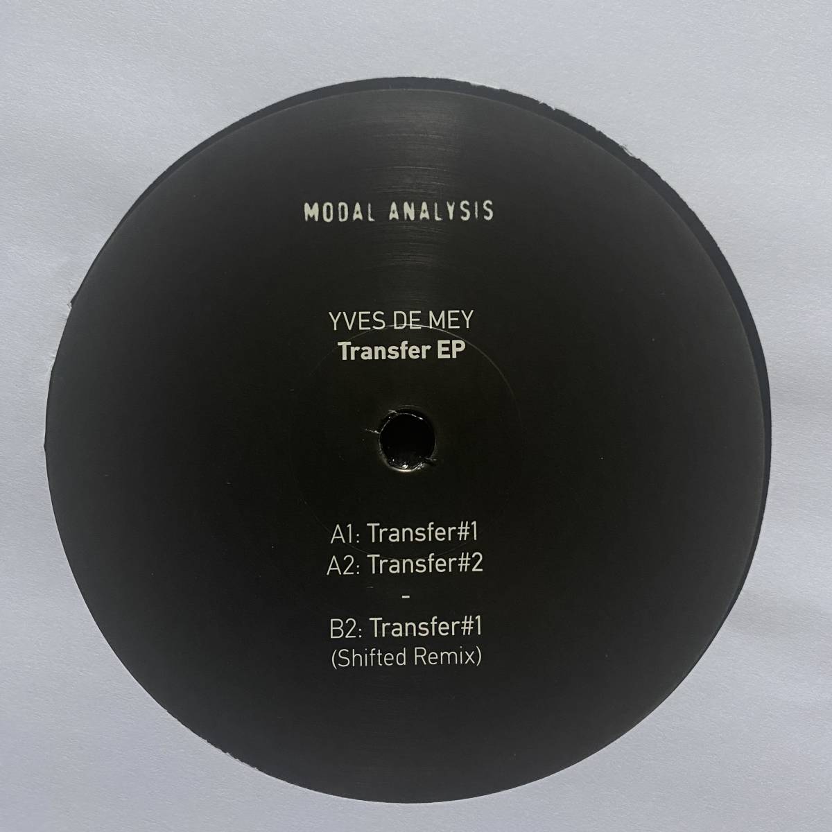 [Techno,IDM,Experimental] Modal Analysis 3枚set / The Exaltics, Yves De Mey, AnD, Delta Funktionen, Shifted, Russell Haswell_画像10