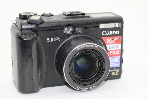 付属充実■キヤノン CANON POWERSHOT G5 7.2-28.8mm F2.0-3.0 デジタルカメラ #Z2564_画像3