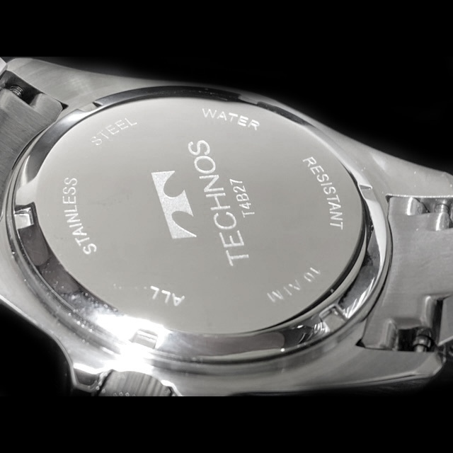 限定カラー 新品 テクノス TECHNOS 正規品 腕時計 定番腕時計 ビジネスウォッチ ダイバー腕時計 メンズ プレゼント グリーン 回転ベゼル_画像7